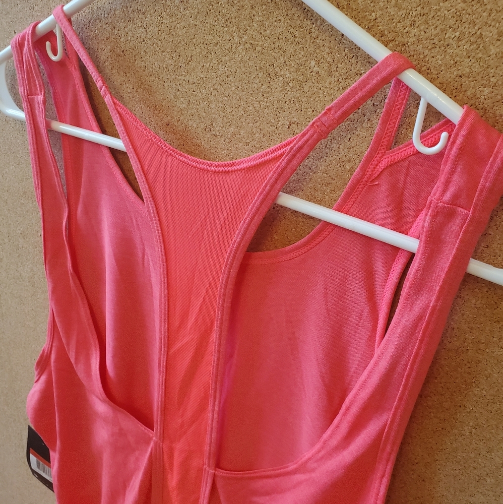 NWT Nike Size L Bright Pink Tank Top - Picture 5 of 6